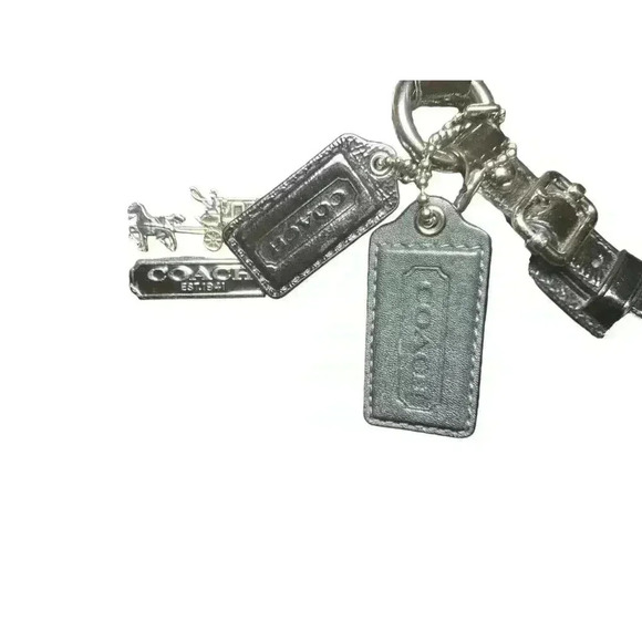 Coach Madison Signature Op Art Black Canvas Top Handle Satchel Shoulder Bag - Picture 5 of 16